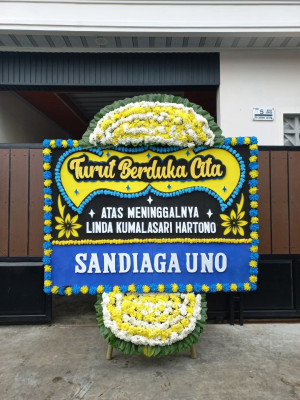 Papan Bunga Duka di Tangkil